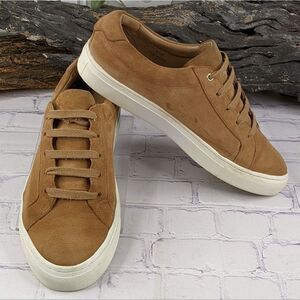 Banana Republic Suede Camel Sneakers
